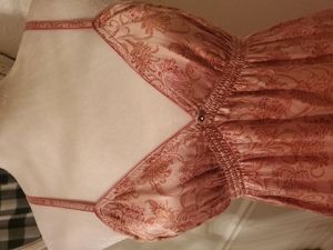 Vintage Victoria's Secret 100% silk chemise silver label